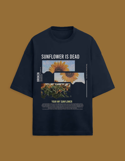 Sunflower Is Dead Oversized Tee